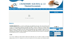 Desktop Screenshot of caindia.co